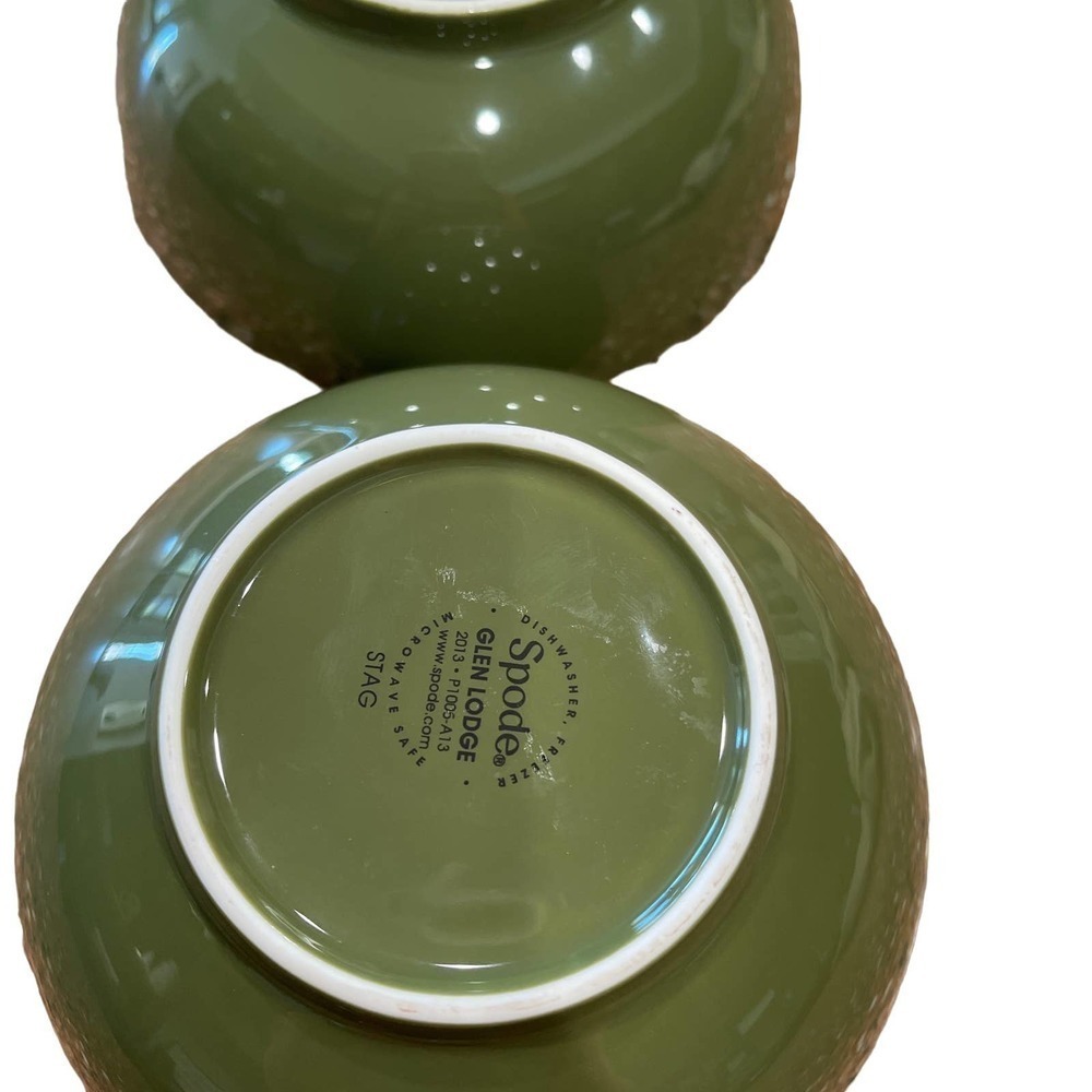 2 Spode Glen Lodge Stag salad bowls - Picture 4 of 4
